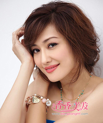 中老年盘发发型设计 中老年发型图片(4)