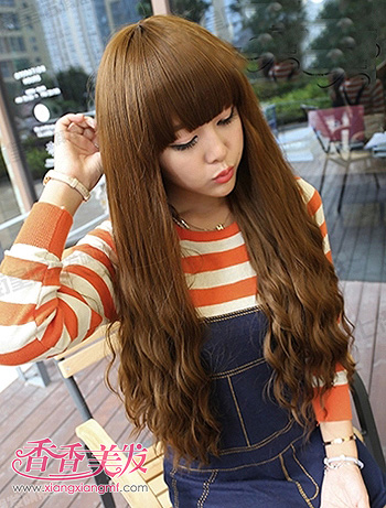 时尚纹理烫发型 女士沙宣纹理烫发型图(3)