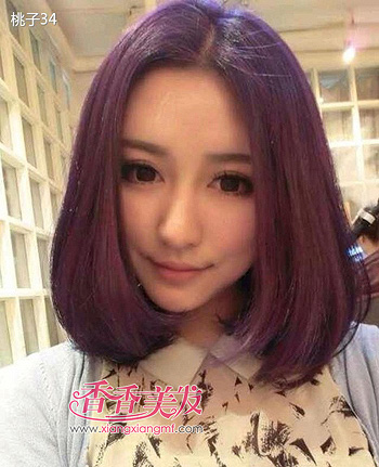 梨花头染什么颜色 披肩梨花头染什么颜色(2)