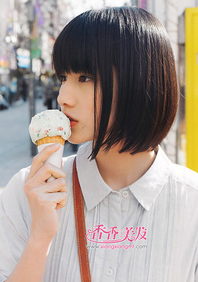 女生瘦脸适合什么短发 瘦脸女生短发图片