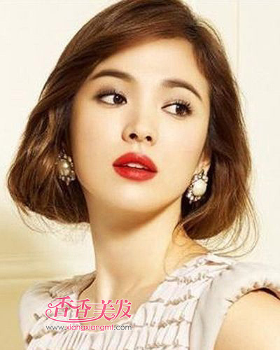 长脸适合短发波波头吗 波波头短发发型