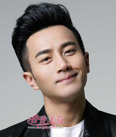 2015方脸男士发型 方脸男明星常用的发型