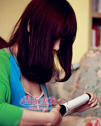 卷头发颜色样板 用卷发棒怎么卷头发(4)