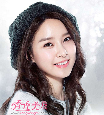 大圆脸不留刘海好看吗 大圆脸不留刘海发型(4