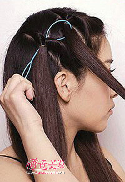 夏季怎样盘头发 怎样使用卷发器盘头发