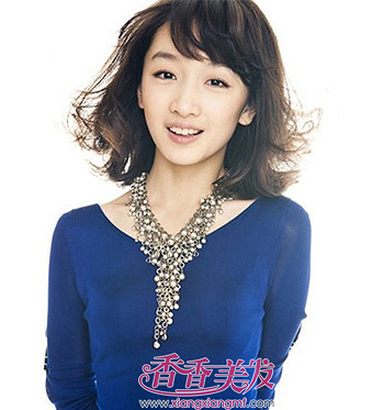 波波头穿什么衣服好看图片 波波头穿什么衣服