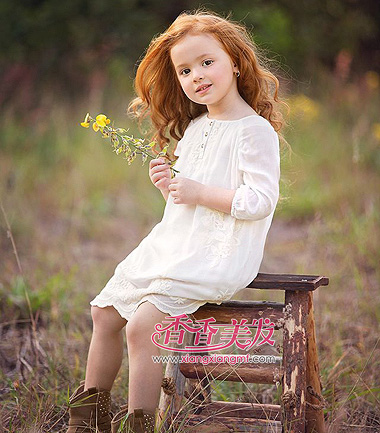 好看的儿童<em>发型梳法</em> <em>漂亮</em>又<em>简单</em>的儿童发型(3