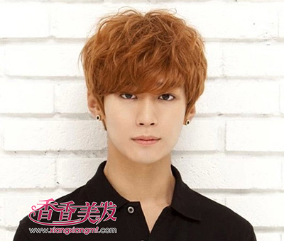 2015韩版定位烫发型图片大全 定位男式发型图