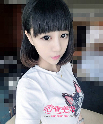 女生额头短但脸长适合什么发型 短额头脸长女生适合什么发型