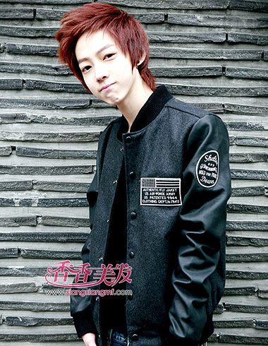 男的菱形脸适合的刘海图片(4)