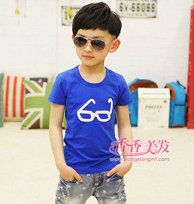 7款小男孩短发发型,超帅可爱!