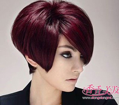 沙宣短发发型适合什么脸型 沙宣菱形脸发型图