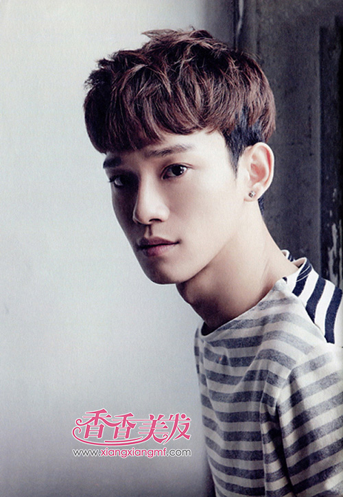 长脸男生短发图片大全 男生长脸什么发型好看