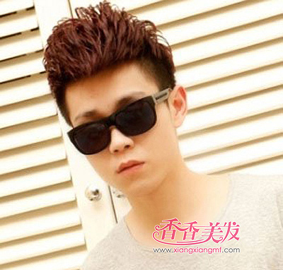 中学生男非烫发发型图片 不用烫的男人发型