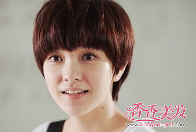 发型设计圆脸短发 胖圆脸短发型设计图片(4)