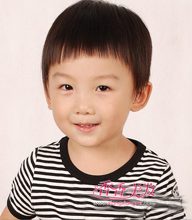 给男宝宝剃出漂亮的发型 小男宝宝发型设计图