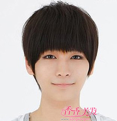 吹纹理男发型蓬松 男生纹理烫发型(4)