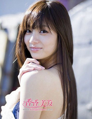 直长发染什么颜色好看 长发染发颜色大全图片