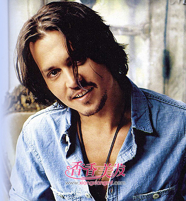 欧洲男生中分的中长发型 男生半长发是什么发