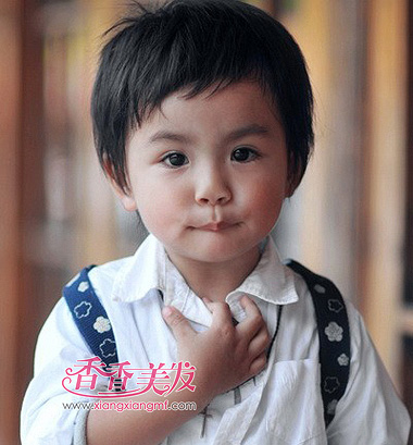 三岁男孩发型图片 三岁男孩宝宝发型