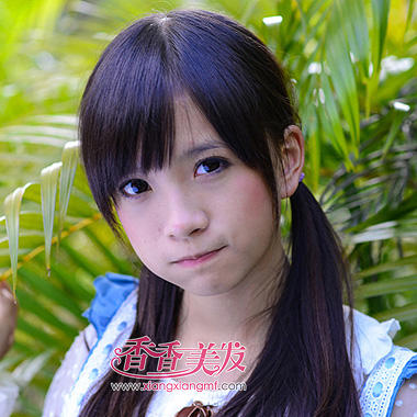 圆脸刘海扎马尾好看吗 圆脸马尾怎么扎发