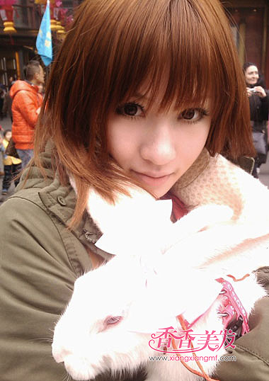 非主流学生短发设计 学生头梳非主流造型