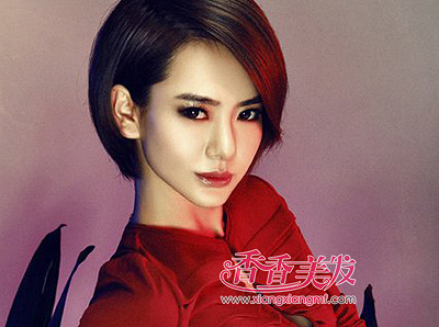 长脸女适合什么短发型 长方脸短发发型图片(3