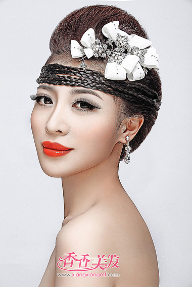 范冰冰晚宴造型图片 创意晚宴妆造型图片(3)