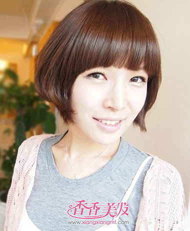 学生短发沙宣发型图片 中学生沙宣短发发型图