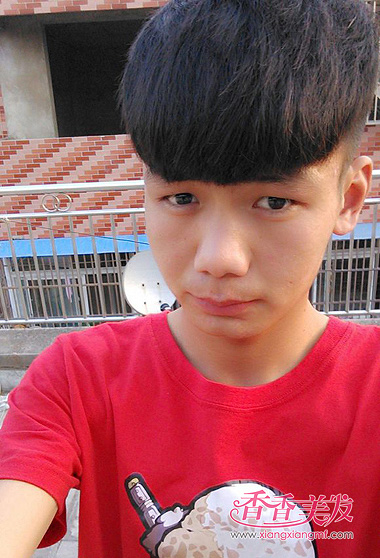 男士阳光发型素材 男生推鬓角发型(2)