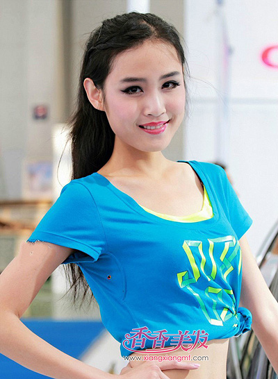 大脸妹适合扎什么<em>发型</em> <em>2015新发型扎发</em>大脸