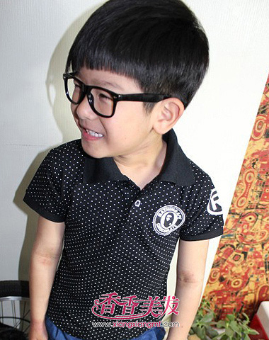 三岁男孩发型造型图片 三岁男宝发型图(2)