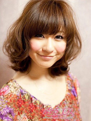 2015年冬季新款胖脸短发 胖脸型适合的短发(2