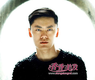 胖男人四方脸和发型搭配的各种图样 正方脸男