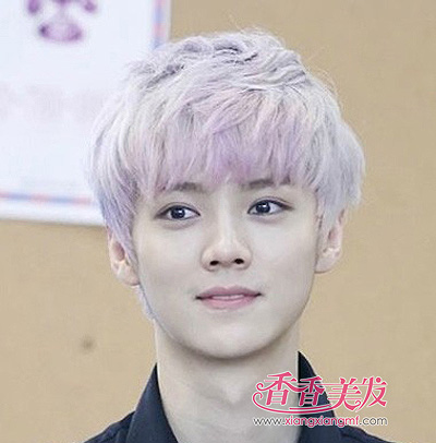 男青年短头发适合染哪种 男生头发染色大全(2