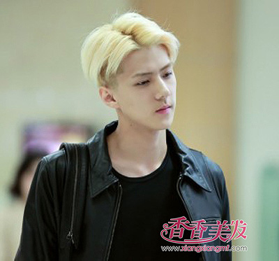 男士长发中分 男士长发中分头