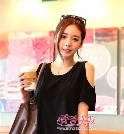 方脸怎么扎发型好看 胖方脸扎什么发型