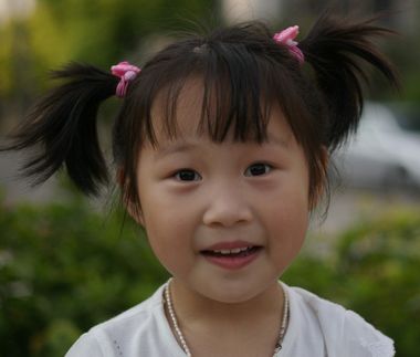 小孩子bobo头怎么扎 小孩齐刘海bob发型图(4