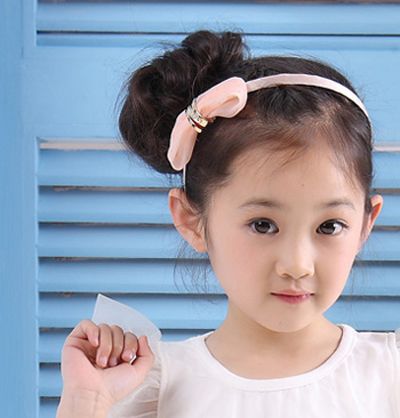 儿童花苞头怎么梳 儿童怎样扎花苞头(2)