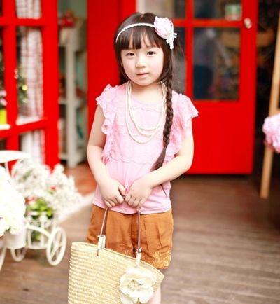 儿童花苞头怎么梳 儿童怎样扎花苞头(4)