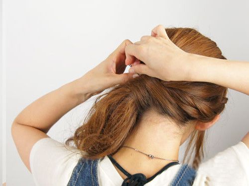 学生中短型头发马尾怎样扎好看 学生马尾辫自