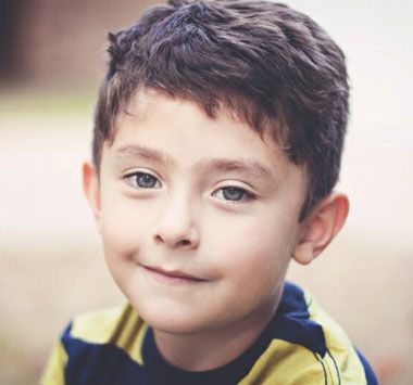 7岁小男孩发型图片 7岁男宝宝发型图片大全(2