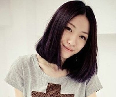 方脸适合中分直发吗 长方脸中分直发图(2)