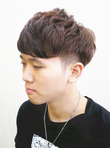 男生扁头适合什么发型 2015男生扁头流行发型