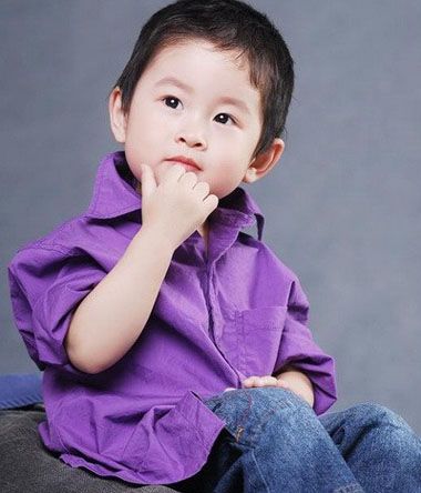 四岁男孩时尚宝宝发型 四岁小男孩发型图片