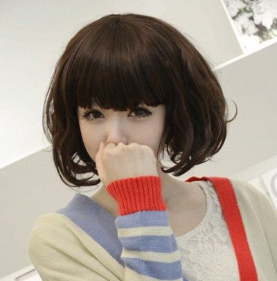 前短后长沙宣发型图片 最流行的沙宣发型(4)