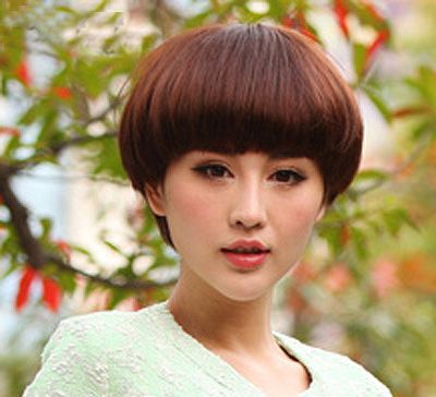 脸又大又有肉的女生适合沙宣发型短款图片 大