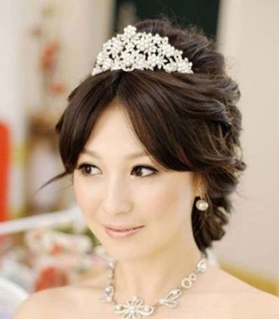 脸盘大颧骨高的新娘适合什么发型 大脸盘发型