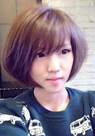 在哪里能找到全的bobo头纹理烫发型图片 bob