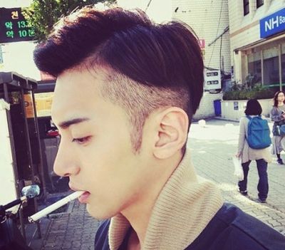 不用烫的男士偏分发型 不用烫男士短发发型(3